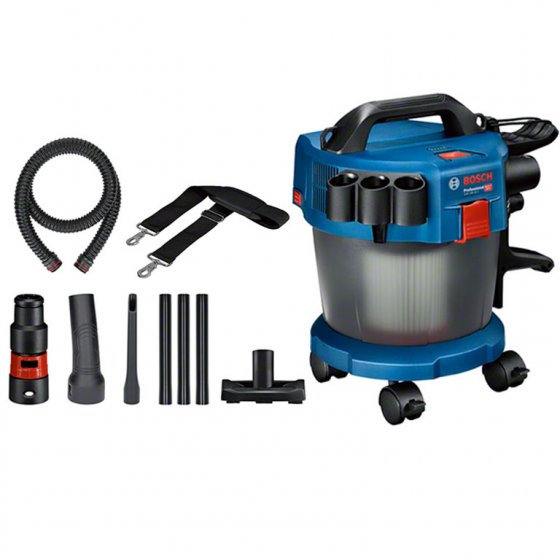 BOSCH 06019C6302 GAS 18V-10 'L' CLASS WET & DRY 10L  PROFESSIONAL CORDLESS 18V DUST EXTRACTOR WITH ACCESSORY SET (BODY ONLY)