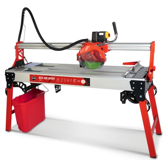 Rubi DCX-250 XPERT 1250 230V Professional Moving Head Machine For Wet Cutting With Plunge Effect Tile Saw