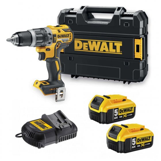 DEWALT DCD796P2-GB 18V 5.0AH LI-ION XR BRUSHLESS COMBI DRILL