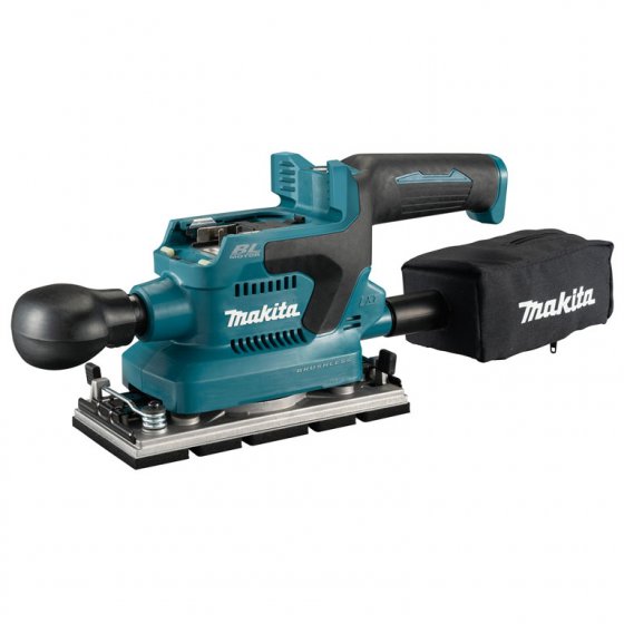 MAKITA DBO380Z 18V CORDLESS BRUSHLESS LXT 1/3 SHEET FINISHING SANDER (BODY ONLY) 