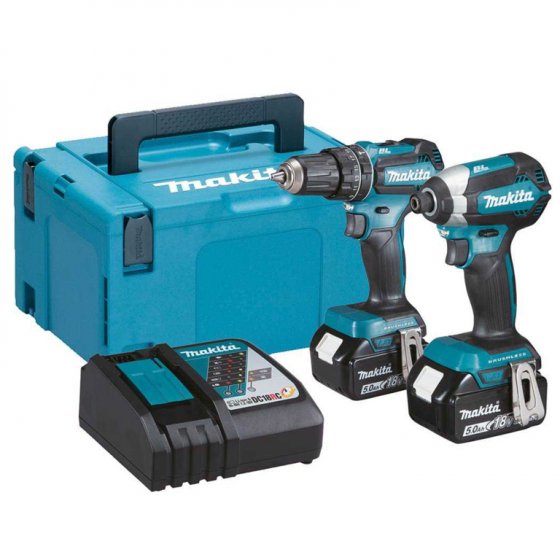 MAKITA DLX2283TJ 18V 5.0AH LI-ION BRUSHLESS TWIN PACK