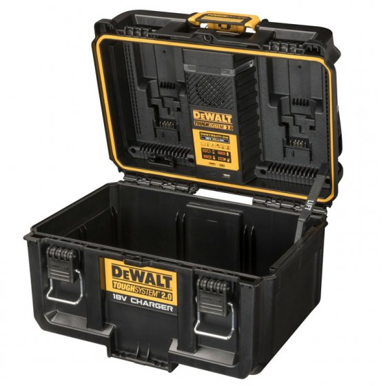 DEWALT DWST83470 TOUGHSYSTEM 2.0 18V DUAL PORT CHARGER BOX (240V)