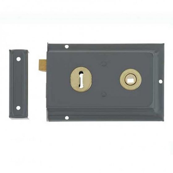 JL187GY 152MM REVERSIBLE RIM LOCK