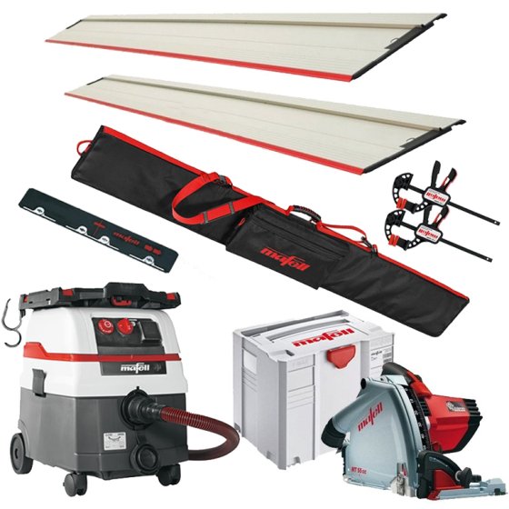 Mafell MT55CC Saw KIT & S25M M CLASS DUST EXTRACTOR 110v 