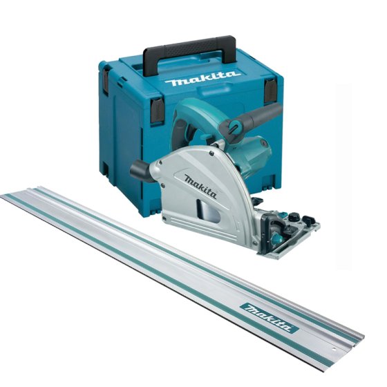 MAKITA SP6000J1 165MM PLUNGE SAW + 1.5M GUIDE RAIL (240V)