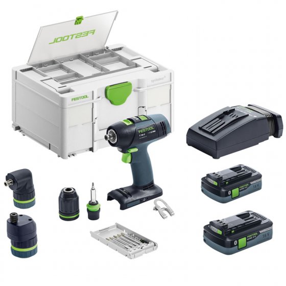 FESTOOL 577610 CORDLESS DRILL T 18+3 HPC 4.0 I-SET 