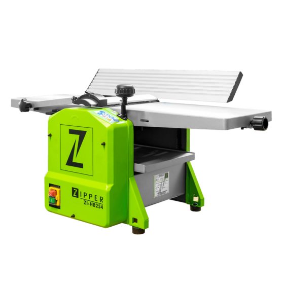 ZIPPER ZI-HB254 254mm Planer Thicknesser 1500W 230V with Tilting Fence & Dust Extraction