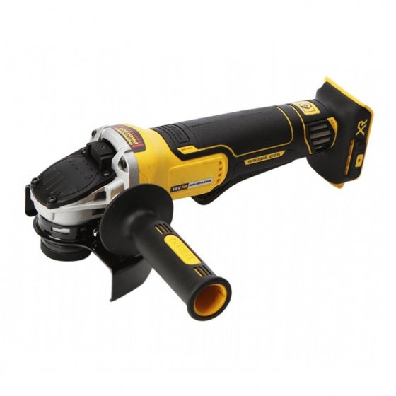 DEWALT DCG406N-XJ 18V XR BRUSHLESS 125MM ANGLE GRINDER - NO LOCK ON paddle SWITCH (BODY ONLY) 