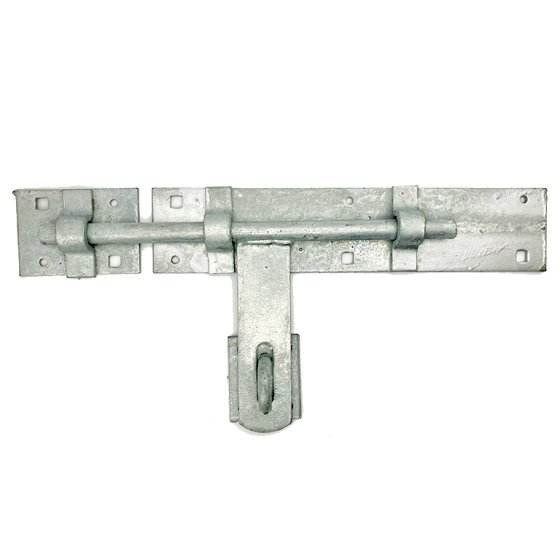 HEAVY DUTY CROSS PATTERN DOOR BOLTS, 300MM, GALVANISED FINISHES- 597-0300GV
