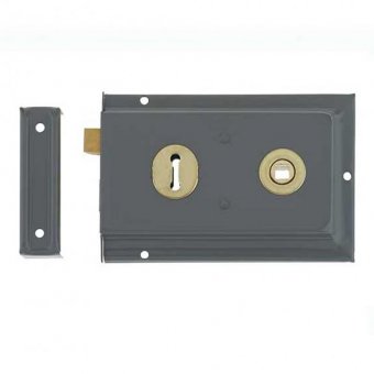 JL187GY 152MM REVERSIBLE RIM LOCK