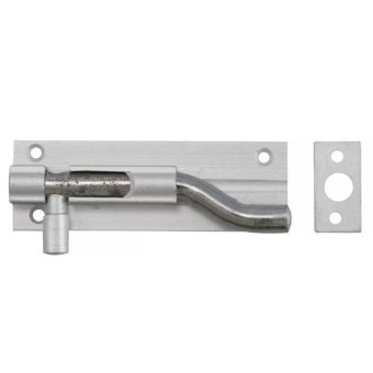 ALUMINIUM 102MM / 4" NECKED BARREL BOLT