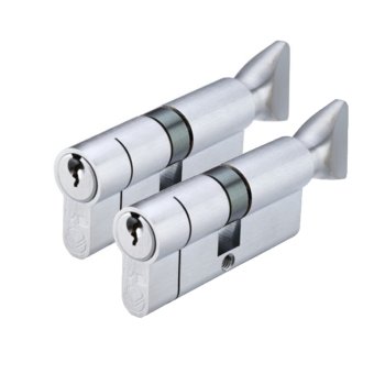 VIER V5EP70CTSCKAP 35:35 SC EURO KEY & TURN CYLINDER (KEYED ALIKE 1 X PAIR) 